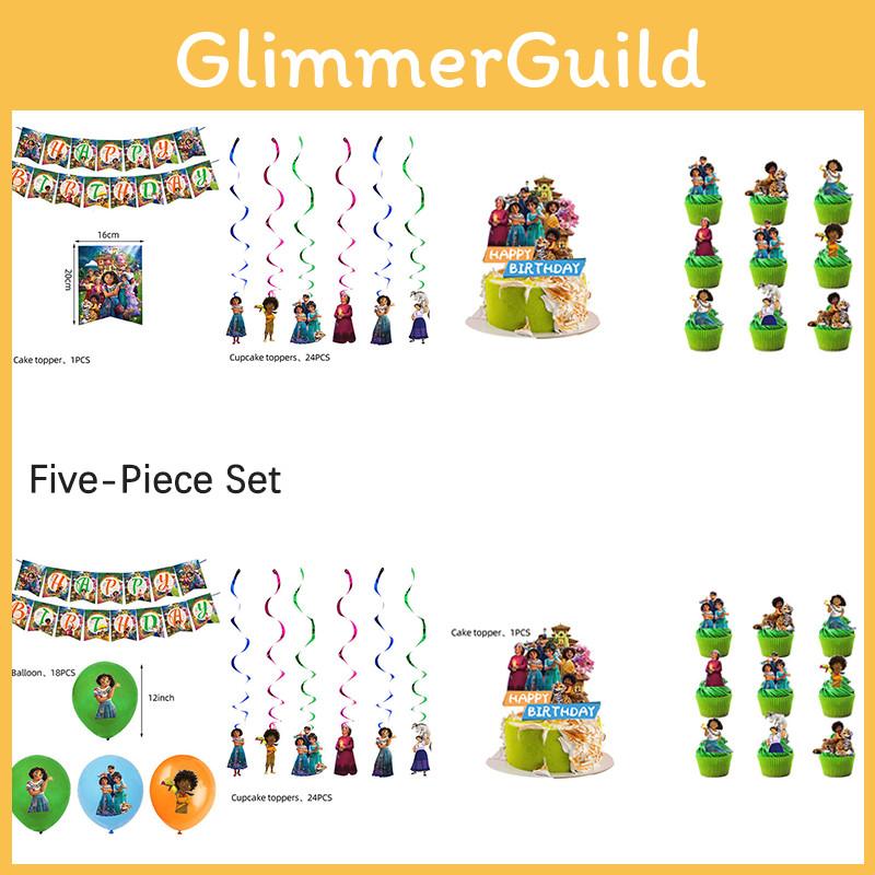 Vibrant Encanto Party Decorations Set- Make Your Child's Birthday Memorable!