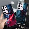 Coque de téléphone antichoc A-Alien Vs P-Predator pour Samsung Galaxy S26 Edge S25 Ultra S24 FE S23 Plus S21 Housse Anti-Chute Fundas