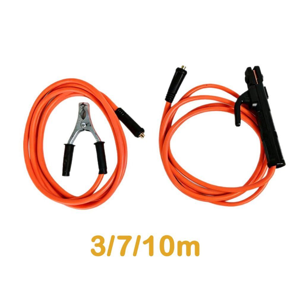 3/7/10m Welding Cable 300A Welding Wire Electrode Holder  for Welding Tools Electrode Holder