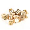 10Pcs Brass Material Flat Stud Rivet Flat Head Design Handbag Rivet Stud  For Purse