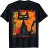 Cat Stylish Abstract Graffiti Art Design Men Women Girls Kids T-Shirt