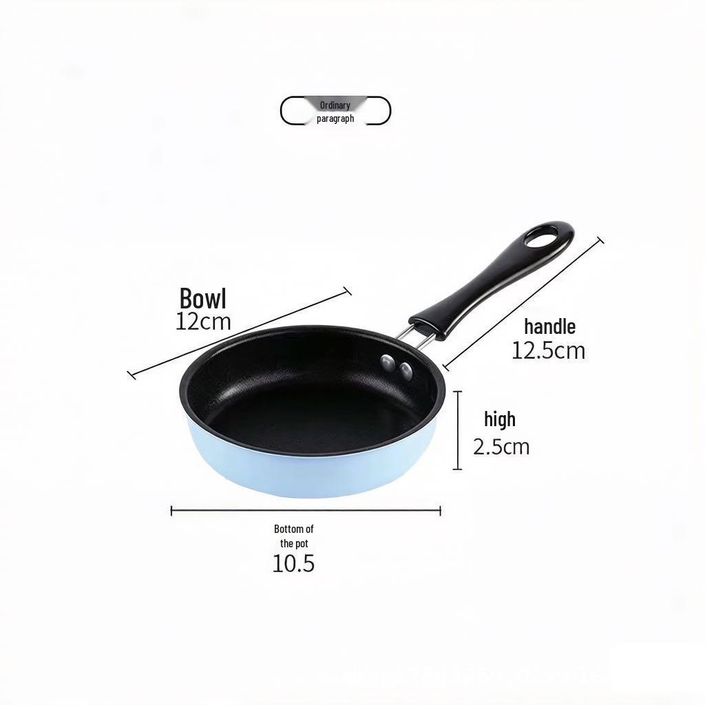 Mini Pink Non-Stick Frying Pan for Pancakes & Small Steaks, Compatible with Induction Cooktops & Gas Stoves