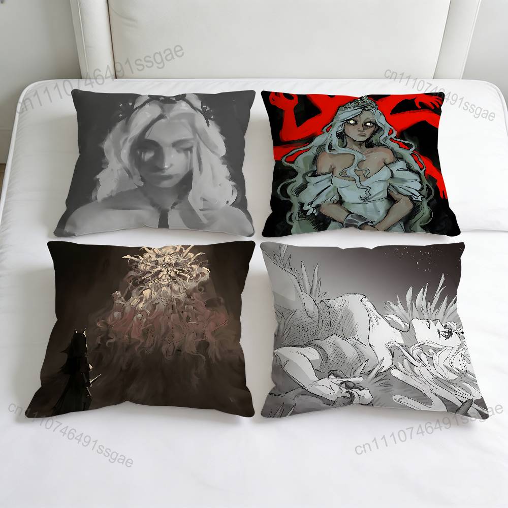 SSlay The PPrincess Game Decorative Square Pillow Cover Modern Cushion Case for Living Room Bedroom