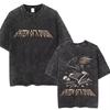 System of A Down Toxicity Album Graphic Washed Tshirt Unisex Women Rock Oversized T Shirts Unisex Vintage Alternative Metal Tshirts