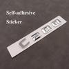 3D ABS Chrome Black C 200 Logo C200 Emblem Letter Sticker Car Rear Trunk Badge For Mercedes Benz C200 W204 W205 W206 Accessories