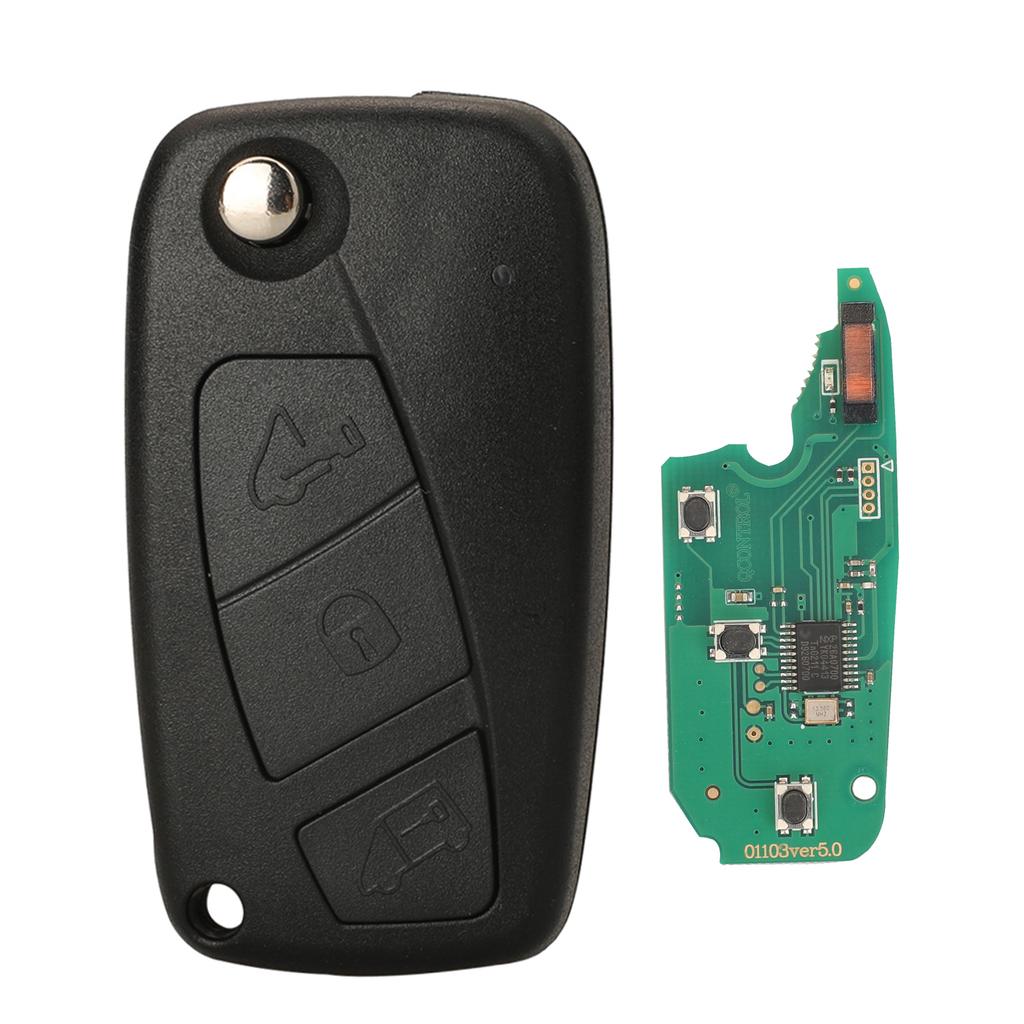 jingyuqin Car Key For FIAT doblo qubo 500 Punto Evo Grande fiorino For Peugeot bipper Citroen Nemo vauxhall combo For Ford KA