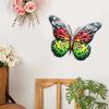 Butterfly Wall Sculpture Decoration Figurine Artwork Hanging Metal for Indoor Yard