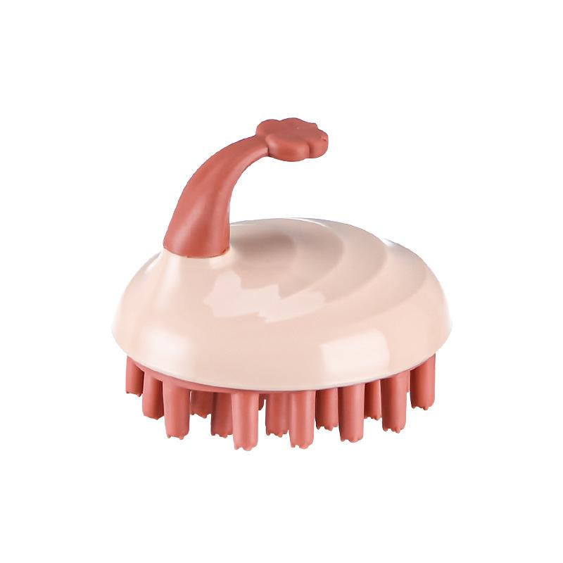

Multifunctional Silica gel Shampoo Brush Handheld Scalp Shampoo Massage Brush Shower Hair Comb Mini Head Meridian Massage Comb