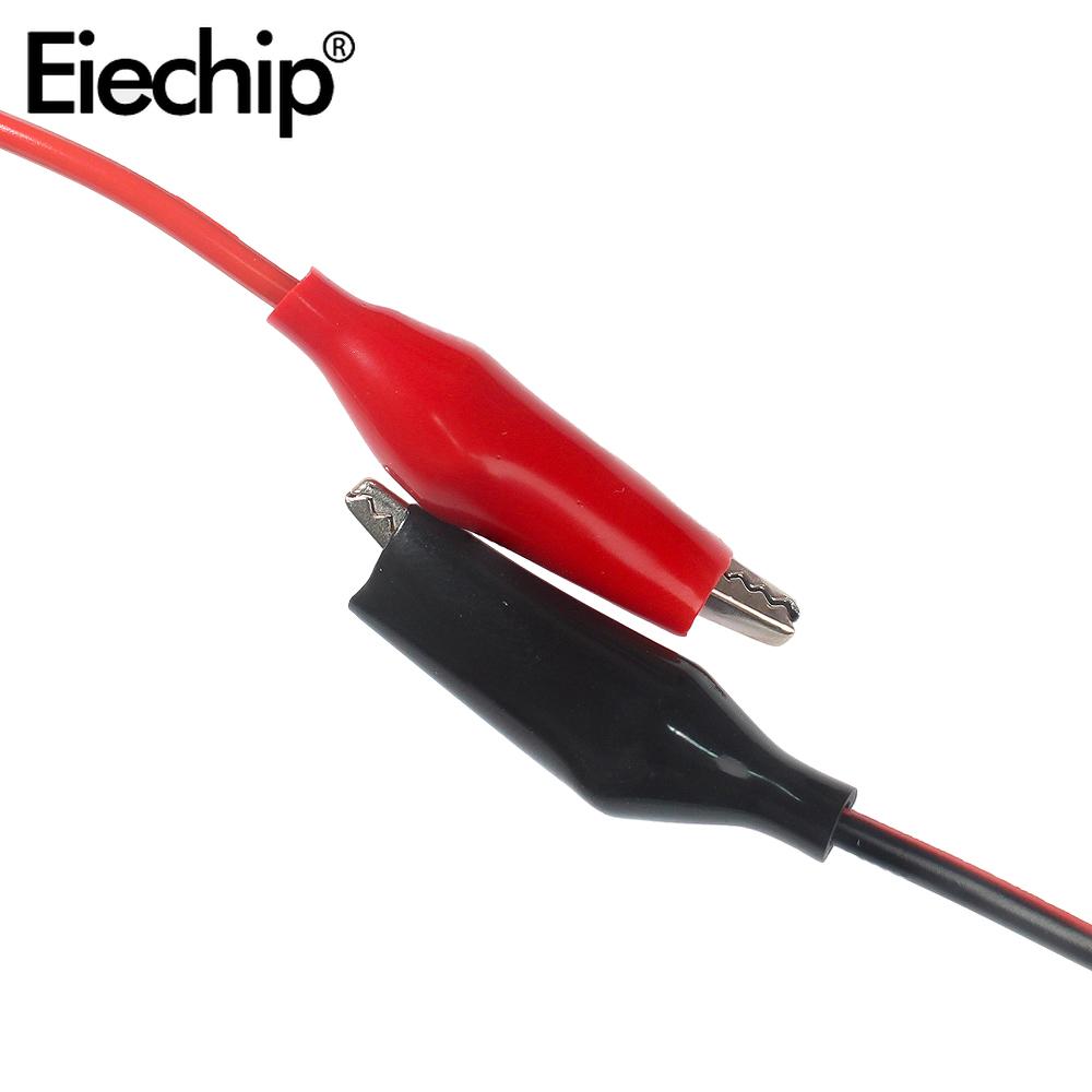 18PCS/Lot Crocodile Clips Multi-purpose Electronic Test Clips in Vibrant Red and Sleek Black, Diy Electronic Experiment Tools
