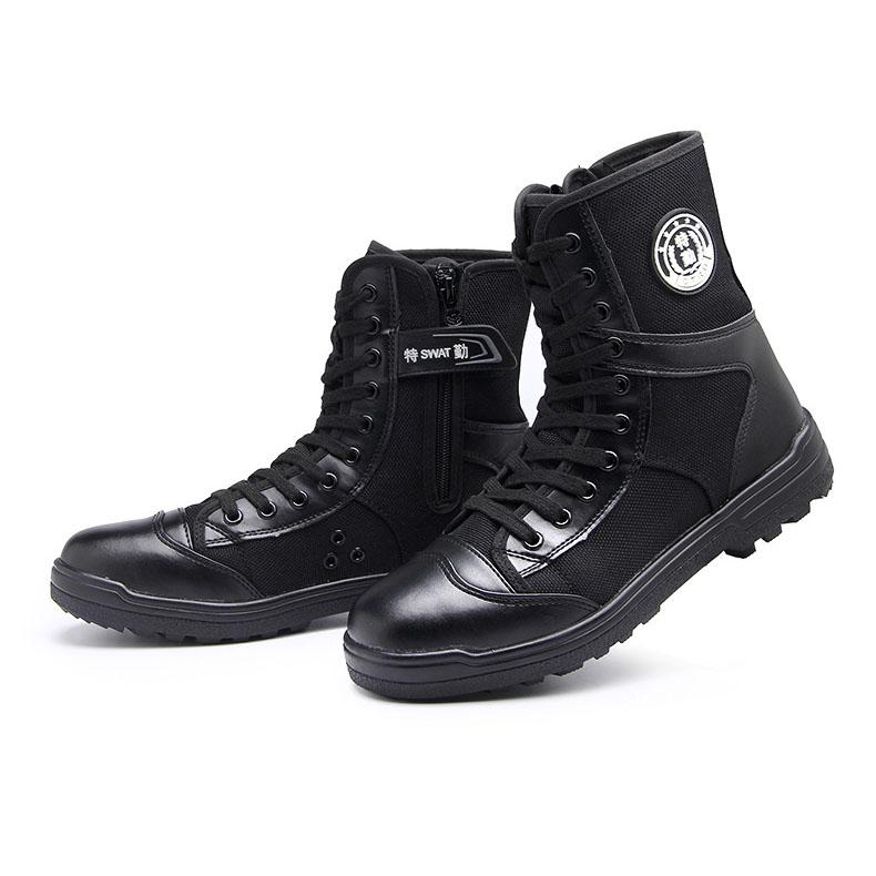 Мужские уличные высокие ботинки — фото 5