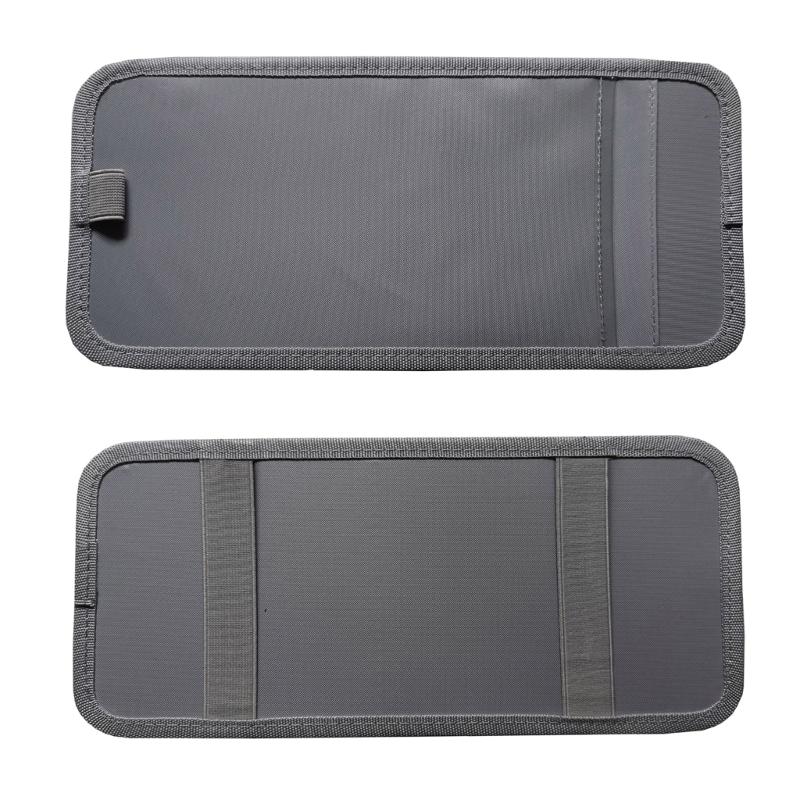 Car Visors Organizer with Storage Compartments Holds Document & Accessories Easy to Carry for Disabled Parking Pass