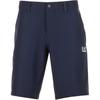 Solid Color Zippered Three-Quarter Casual Shorts Men Shorts Blue 6DPS05-PNGWZ-1562
