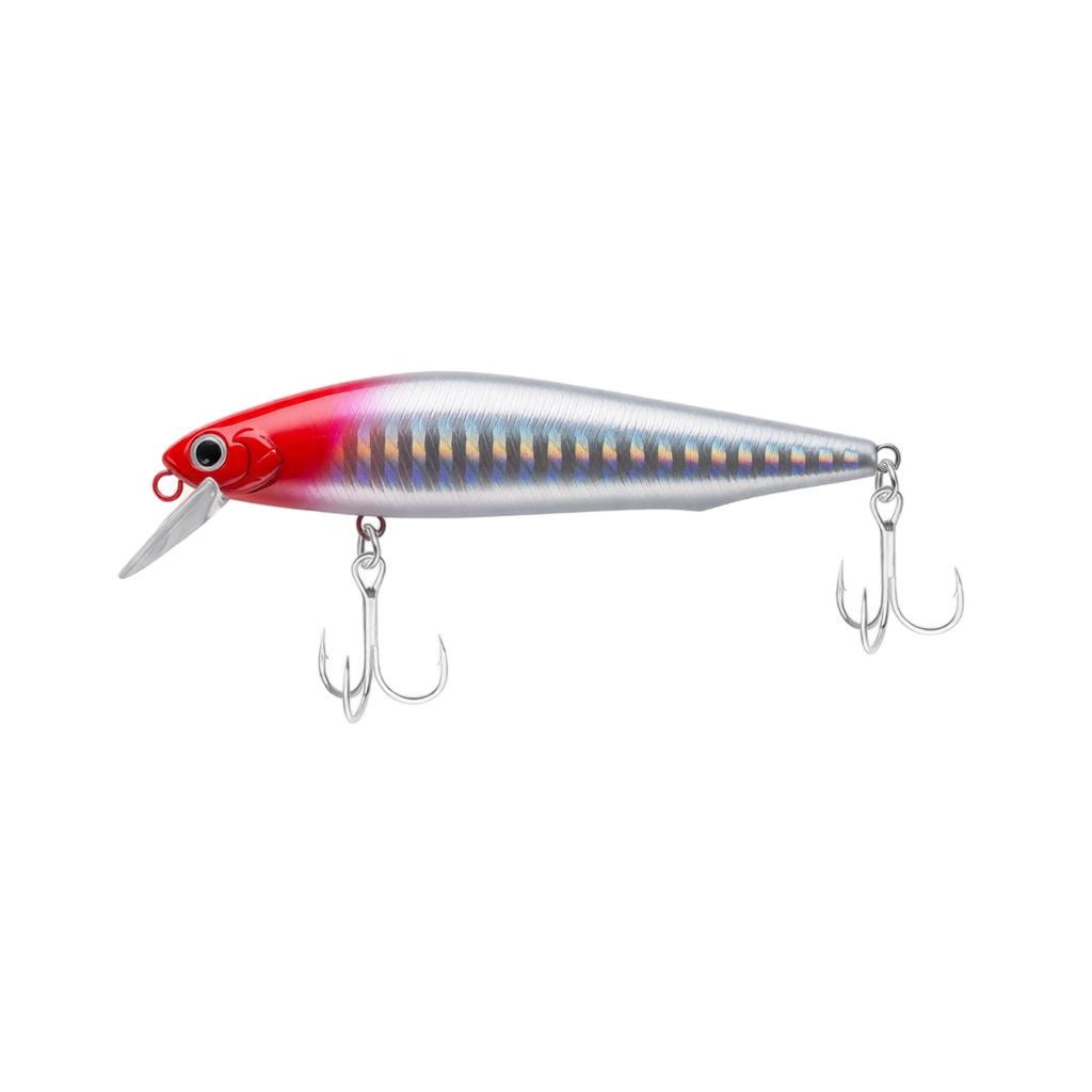 9cm Fishing Lure Minnow with Blood Groove Hooks Hard Bait for Long Cast Sinking and Floating Fishing for Bass Pike Perch and Other Predatory Fish 10g