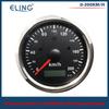 ELING 85mm GPS Speedometer 0-125MPH 0-160MPH 0-200MPH Odometer Left Right High Beam with Red Yellow Backlight for Auto Truck RV
