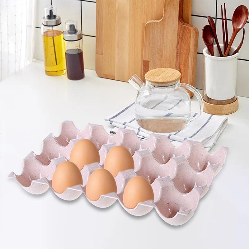 Egg Storage Rack Multi Layer Kitchen Organizer Easy Clean Egg Tray for Home Refrigerator Use