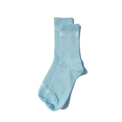 Small Logo Socks | Sky Blue