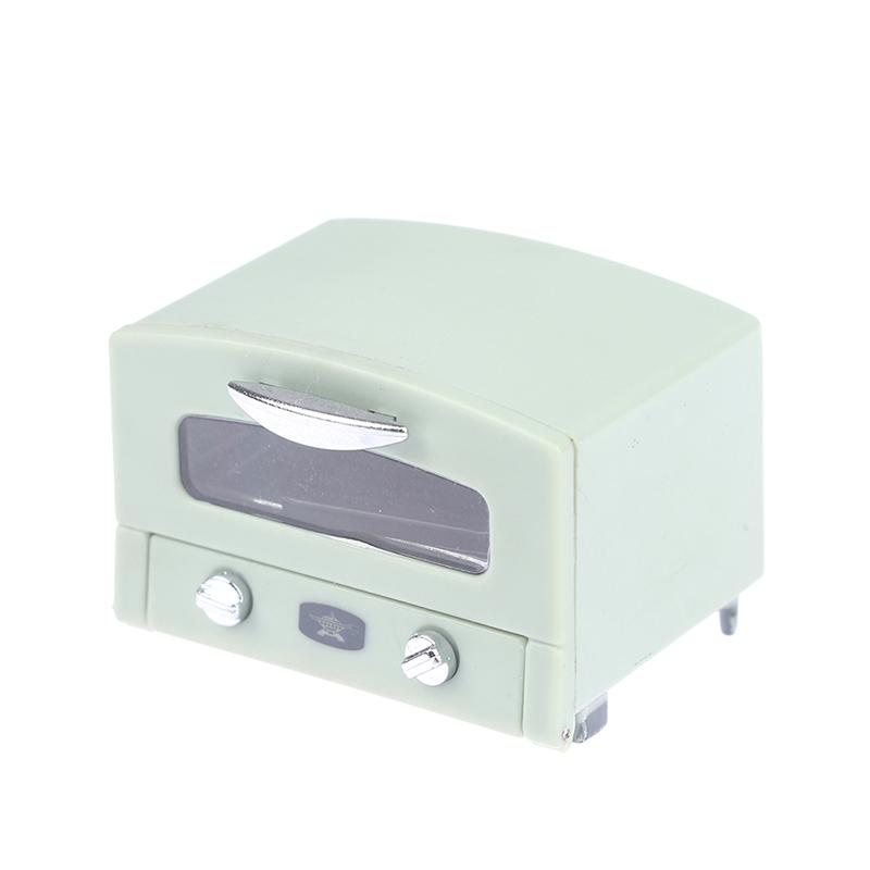Simulation Miniature Dollhouse Oven Kitchen Baking Dish Bread Coffee Machine Model Doll Mini Furniture Toy Decor
