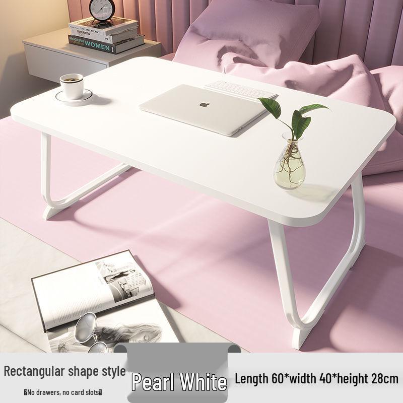 Compact Foldable Bedside Laptop Desk for Dorms and Rentals