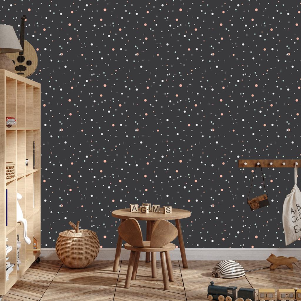 Stars wallpaper for living room and bedroom 50x1000