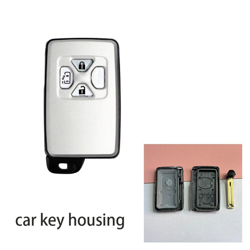 2 3 4 5 Buttons Car Key Fob Shell Case Housing for Toyota Noah Voxi Alphard Estima Vellfire Previa Isis Voxy with Key Blade