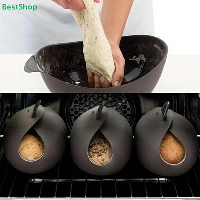 Silicone Bread Baking Mold – Non-Stick Oven-Safe Dough Proofing & Baking Bowl for Artisan Bread