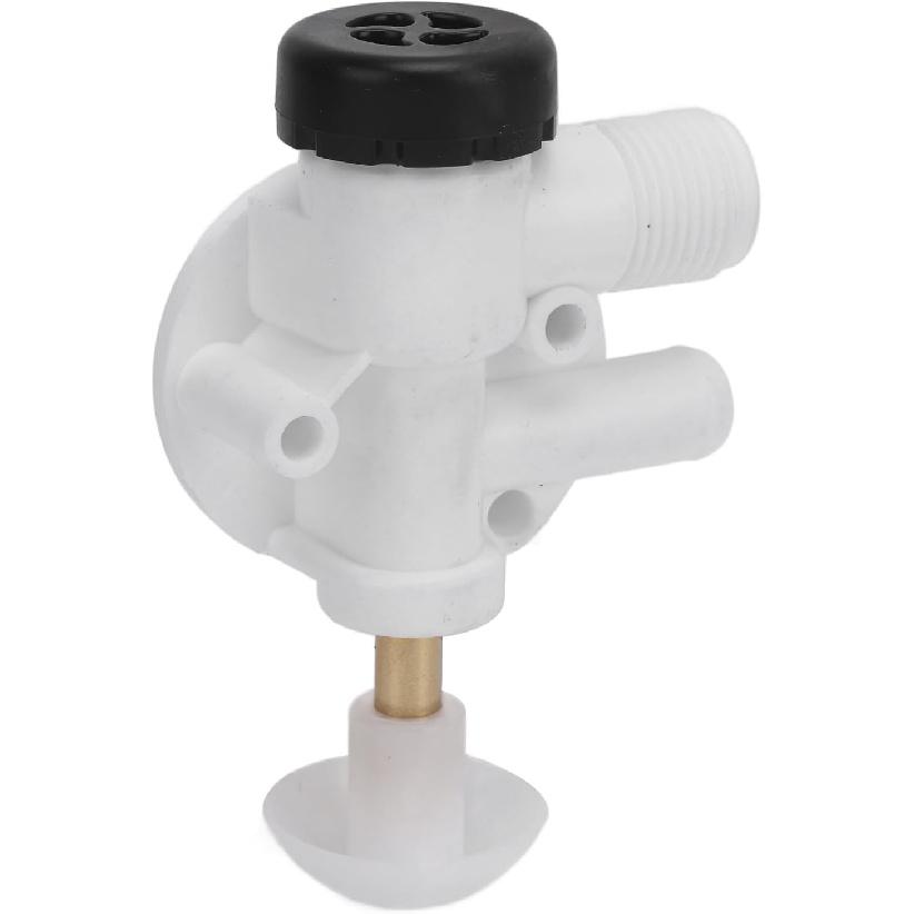 KIMISS RV Water Valve Kit Leak Resistance Plastic 385314349 Camper Toilet Valve Kit Replacement 210 510 706 709 748 for Pedal Flush RV Toilet Repair