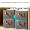 Foldable Anionic Storage Box with Steel Frame - Fabric Organizer for Underwear and Pants