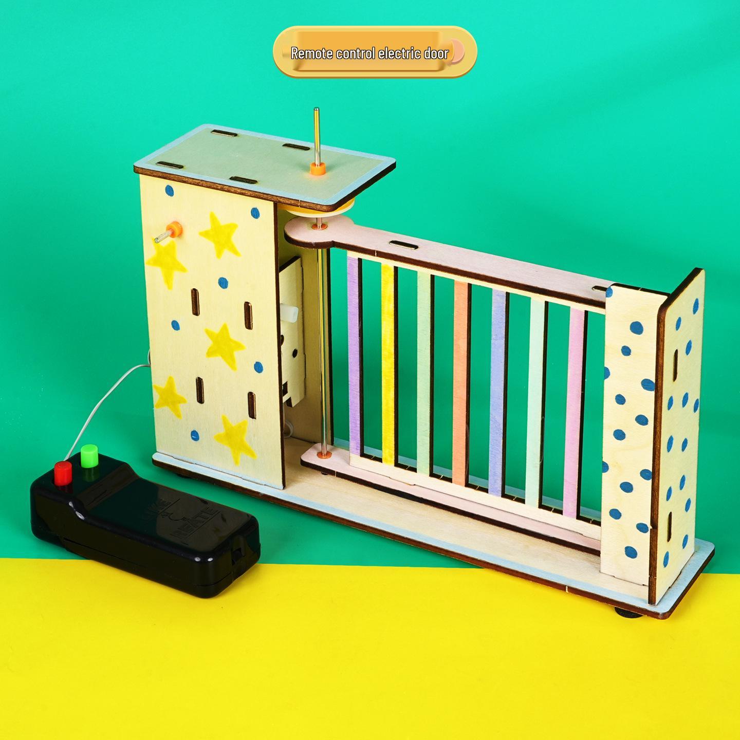 DIY Remote Control Electric Gate Kit for Primary Students - STEAM Science Project
