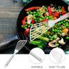 Slotted Fish Turner Thick Polished Long Handle Steak Spatula Hollow Fan Shape Multi-functional Pancake Shovel Frying Tasks