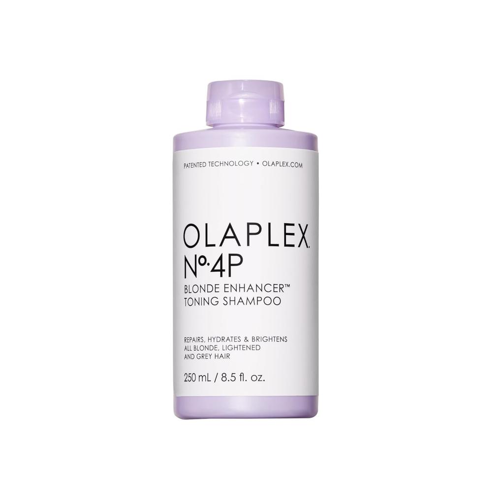 Olaplex, No. 4P Blonde Enhancer, Hair Treatment Shampoo, For Neutralisation Of Yellow Tones, For Blonde Hair, 250 ml