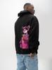 Jigga Wear G Panther Men's Black Oversized Hoodie XL