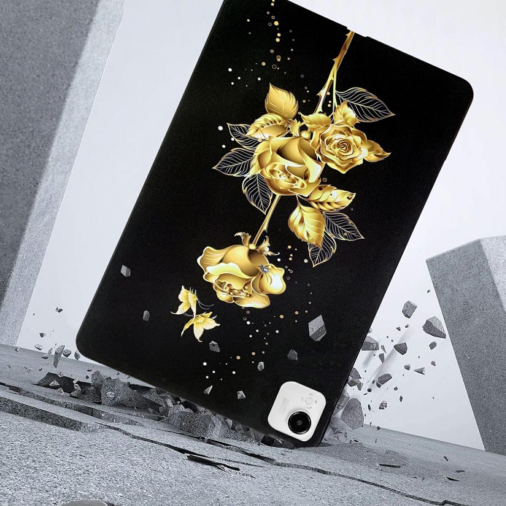 For Honor Pad X9a TPU Case Pattern Printing Slim Tablet Protective Cover