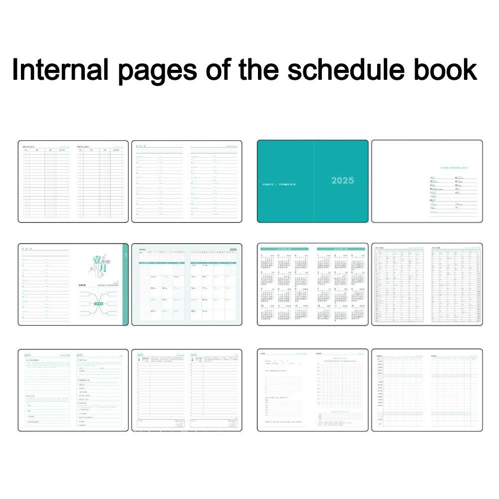 Daily Schedule Daily Work Plan Appointment Book Diary Book Gift Notebook