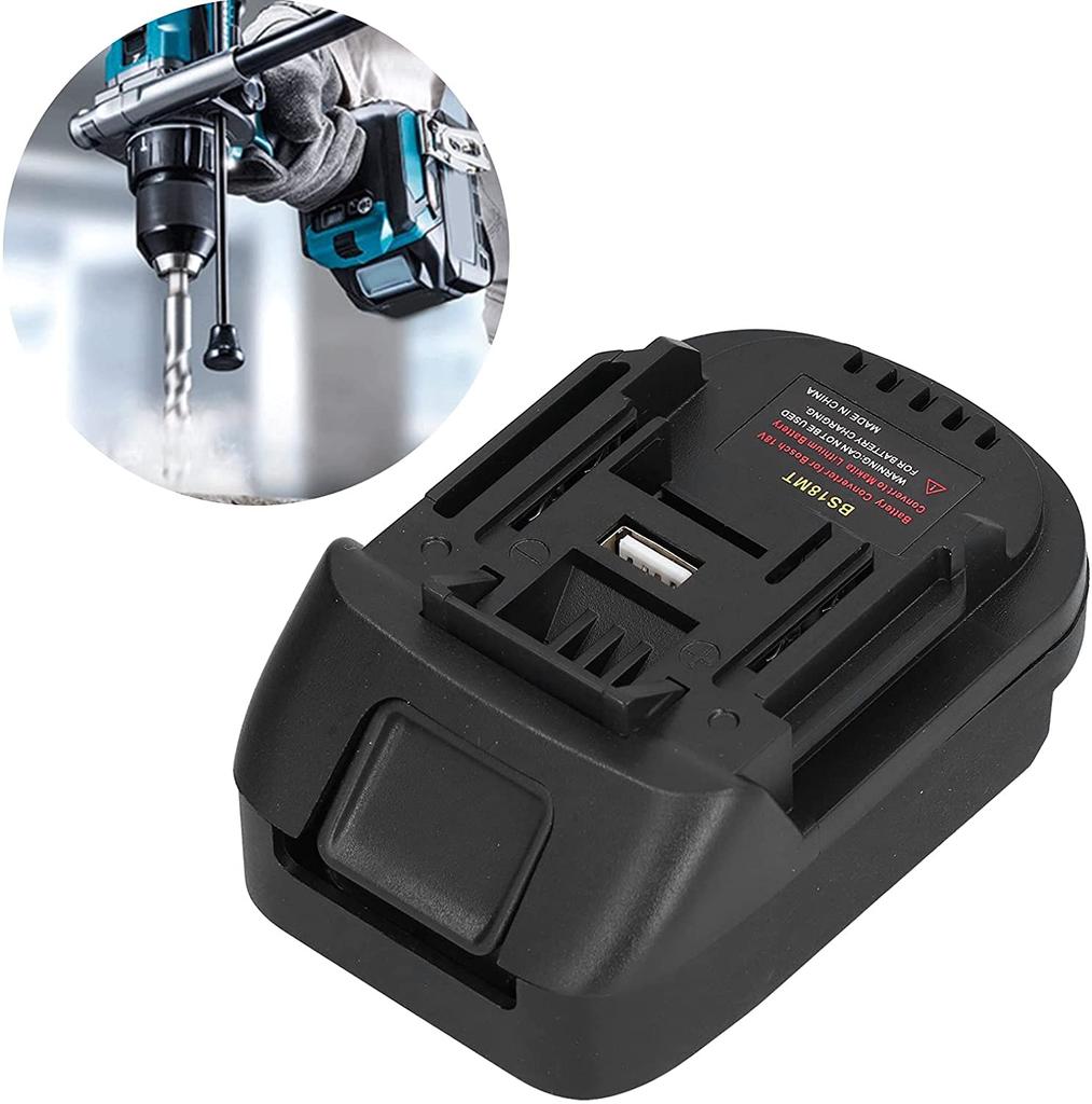 BS18MT Battery Adapter Converter For Bosch 18V BAT619G/620 Batteries Convert To For Makita 18V BL 1860 Lithium Battery