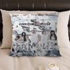 Kpop ALLDAY PROJECT Pillow Anime Pillow Sofa Bed Head Pillow Cover Cushion Cover 45x45 Cm Fashion