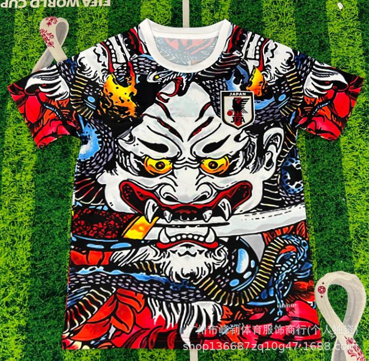 Maillot de football animé Coupe du Monde 2026, maillot thème dessin animé japonais, maillot de sport respirant pour l'entraînement
