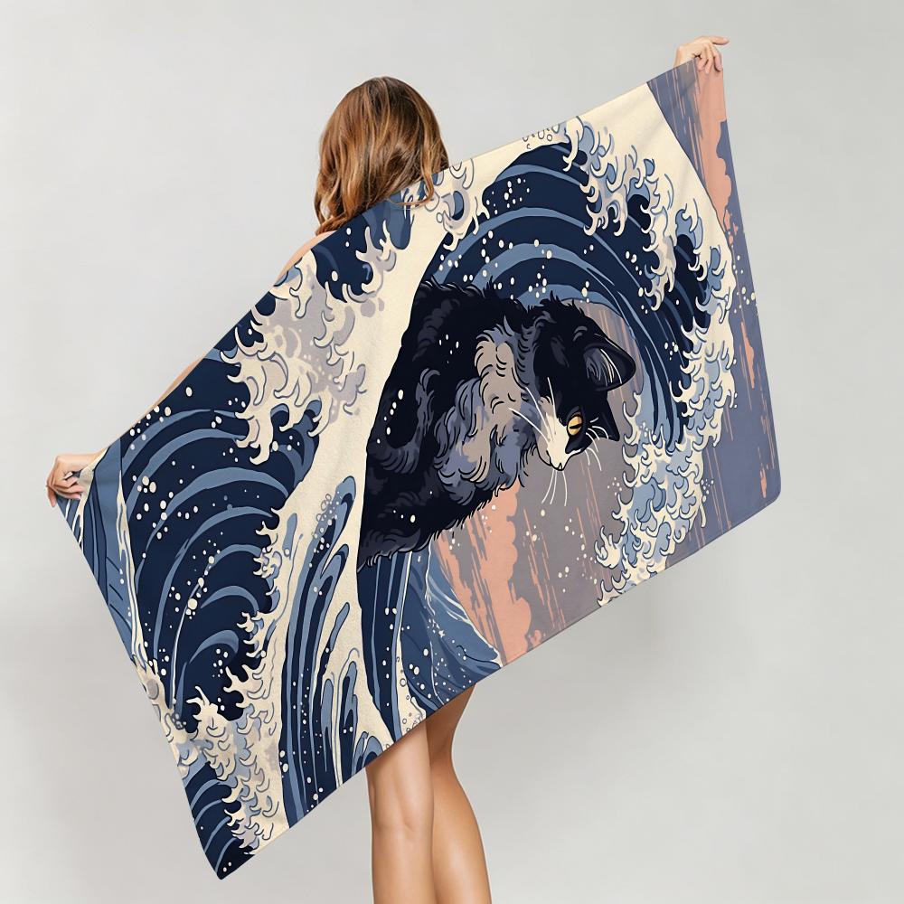 Surreal S-Salvador DaliS Towel Five-Star Hotel Quality Eco-Friendly Ultra Soft Thick Towels & Beach Towels