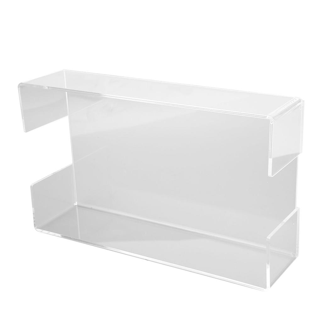 Napkin Tray Storage Holder Transparent Acrylic Modern 9.5x5.5x2.5in Large Capacity Napkin Dispenser for Party Kitchen