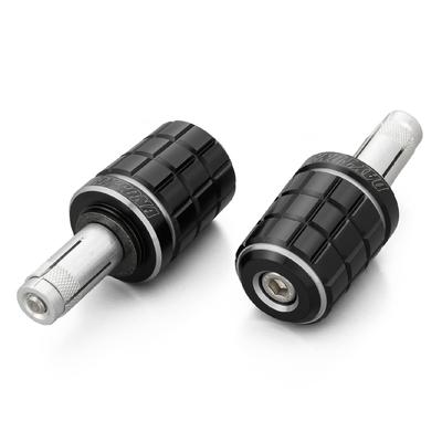 Daytona PREMIUM ZONE Motorrad Lenkerenden für Suzuki Universal Innendurchmesser BRICK Aschsilber 37384 / (Lenker 14-19)