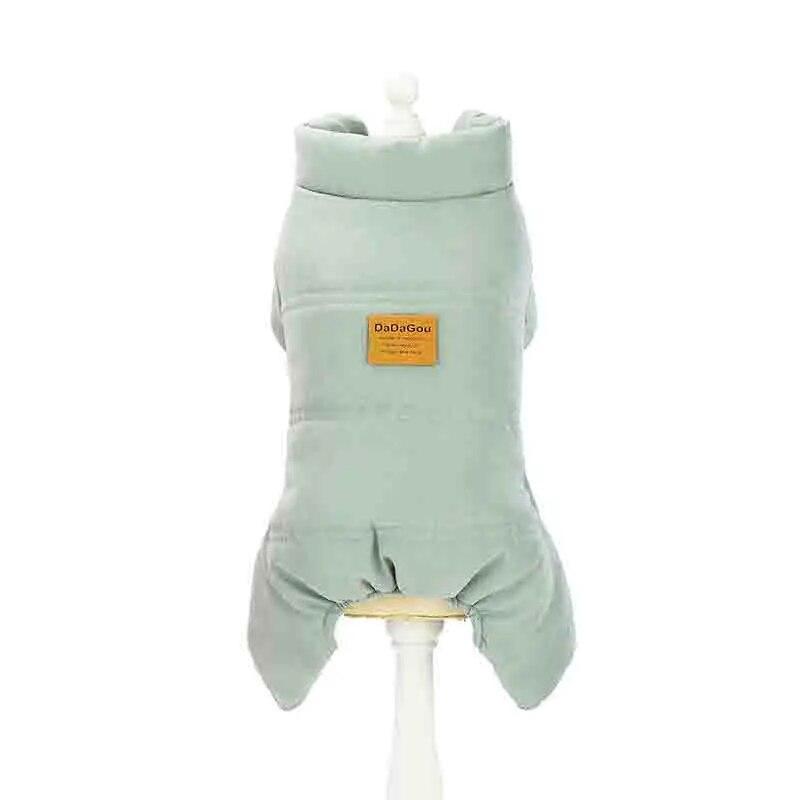 Small Medium Dogs Chihuahua French Bulldog Pet Clothing Outfit Winter Warm Dog Jacket Puppy Dog Coats four leg Jumpsuit For