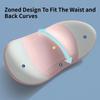 Ergonomic Design Waist Cushion Soft Comfortable Lower Backrest Lower Back Support Pad  Home Bedroom