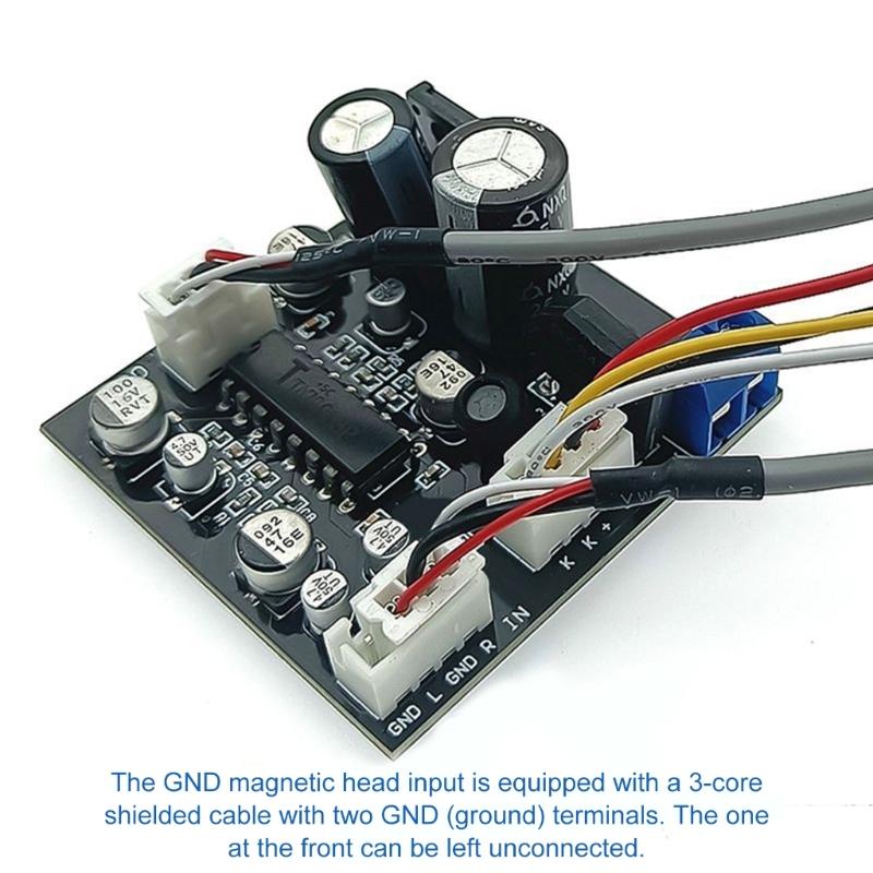 TA7668 Preamplifier Board Sound Deck Module For Phonograph Gramophone Radio Cassette Recorder Accessories