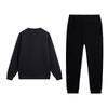 Li-Ning Fashion Trend Printed Crew Neck Pullover Long Sleeve Comfortable Sweatshirt Set Men sets AWDVH35-7+AKLUE31-1