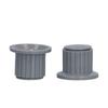 50Pcs Potentiometer Knob Cap Smooth Surface Burr Free Rustproof Corrosion Resistance WH118 2W 20S Kn