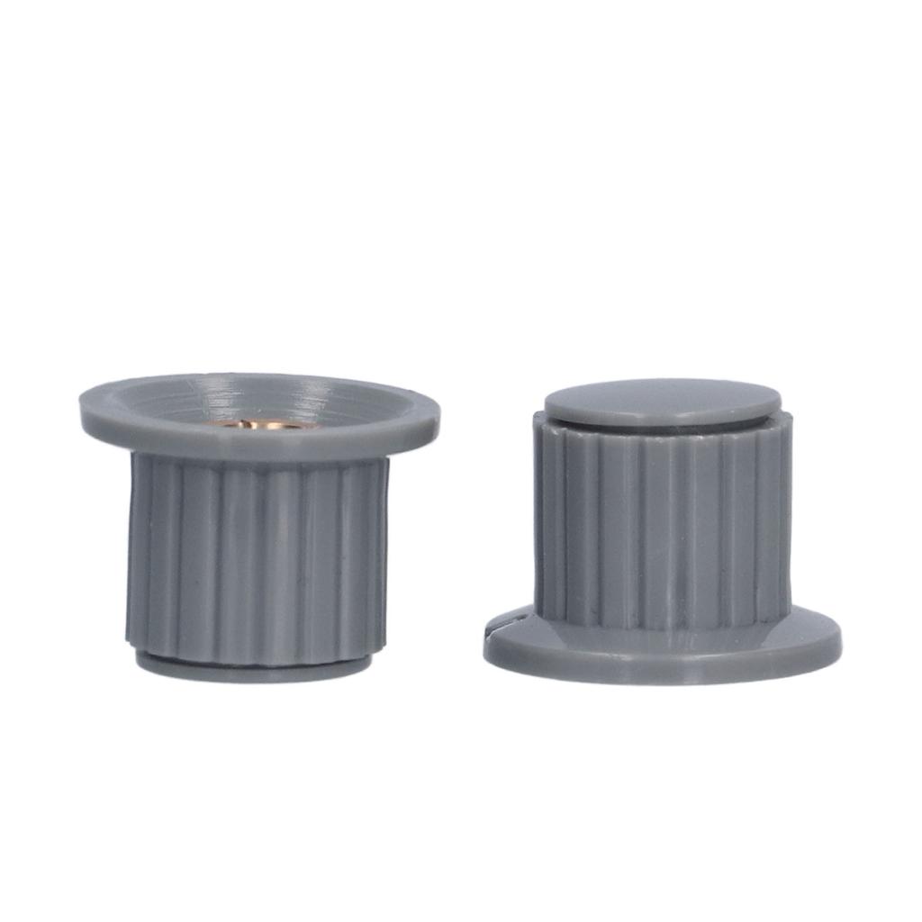 50Pcs Potentiometer Knob Cap Smooth Surface Burr Free Rustproof Corrosion Resistance WH118 2W 20S Kn