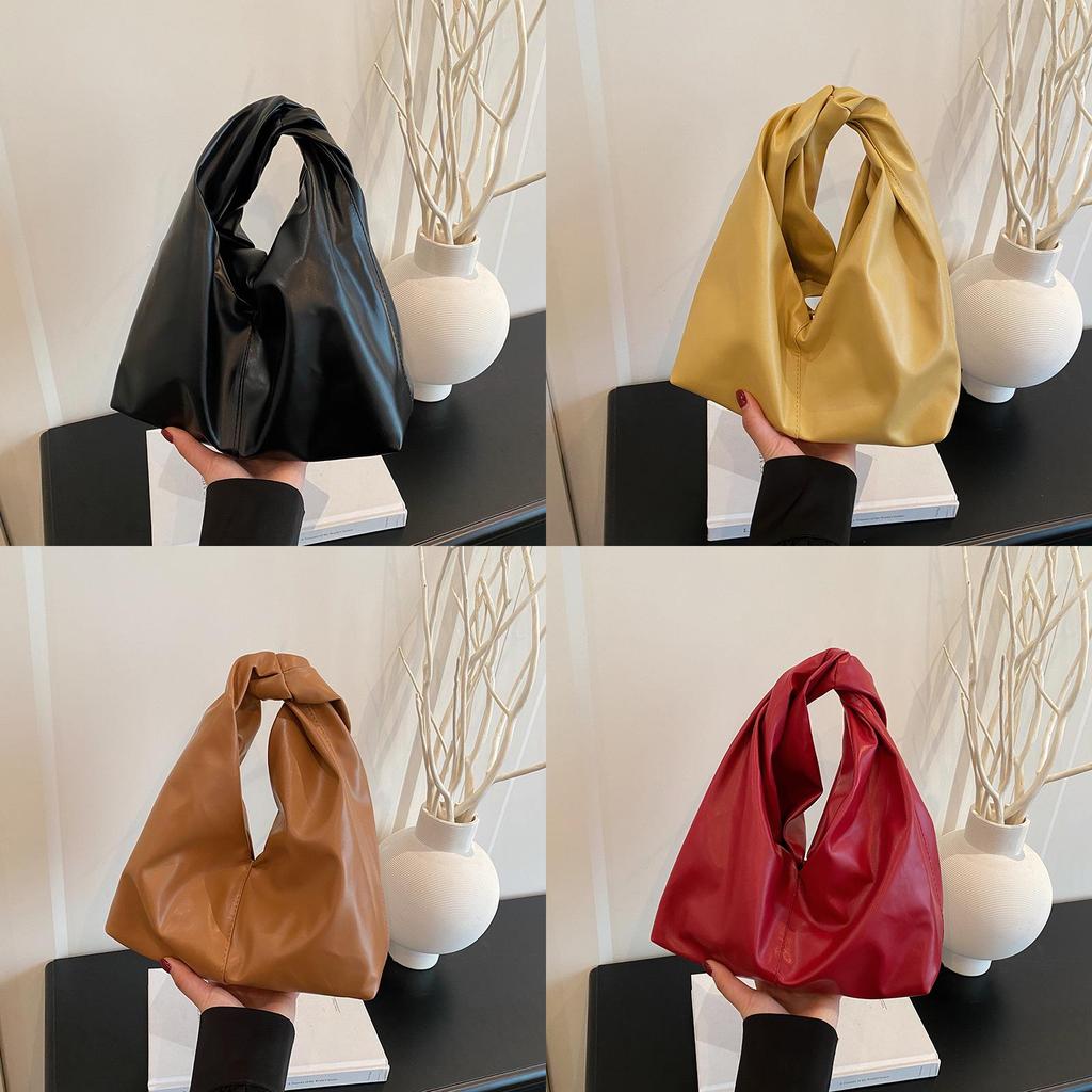Street Style Cloud Bag Pu Material With Magnetic Closure For Casual Daily Use