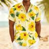 Hawaiian Floral Short Sleeve Shirt, Great for Beach Vacations
