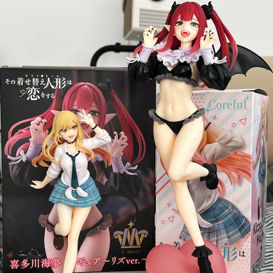 Anime Kitagawa Marin Figure Devil Action Figure Kneeling Pose Kitagawa Adult Model Desktop Ornaments Collection Toy Gifts