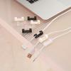 20 ks Klip na kabel Bezpečný Odolný proti opotřebení Odolný proti poškrábání Odolný vůči vysokým teplotám Spona na drát pro kancelář
