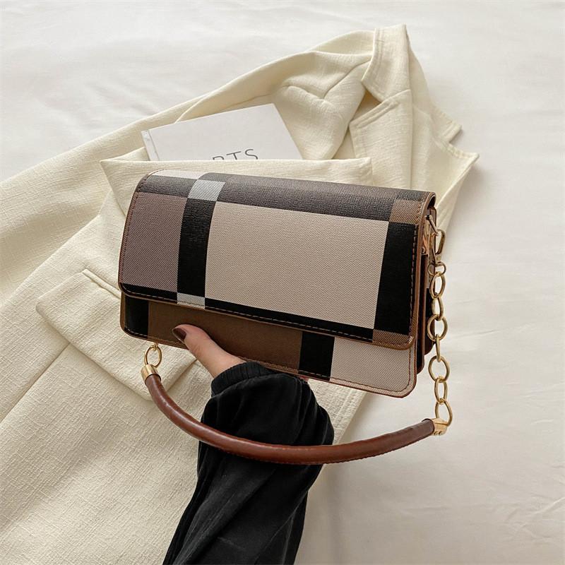 Stylish Trendy Shoulder Handbag 2024 Summer New Chic Casual Crossbody Bag